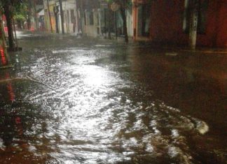Lo que dejó la tormenta eléctrica en Pilar.