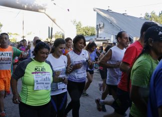 Se llevó a cabo la primera maratón de Envión