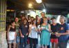 El Partido Popular encabezado por Gustavo Álvarez recorrió Derqui con su candidata a gobernadora y su referente local.