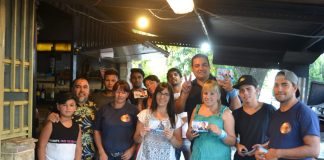 El Partido Popular encabezado por Gustavo Álvarez recorrió Derqui con su candidata a gobernadora y su referente local.
