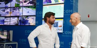 FEDERICO SALVAI RECORRIÓ EL CENTRO DE OPERACIONES MUNICIPAL DE PILAR
