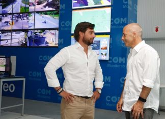 FEDERICO SALVAI RECORRIÓ EL CENTRO DE OPERACIONES MUNICIPAL DE PILAR