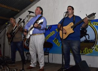 Trindade en la peña del Chango Ameghinero