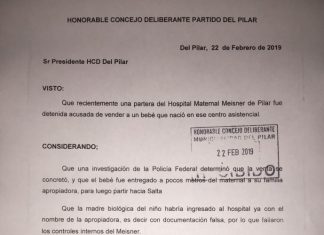 Achával: «Le vamos a exigir a Ducoté que venga a dar explicaciones por el robo de bebés»