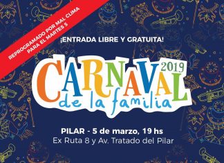 Ultima fecha del Carnaval de la Familia reprogramada