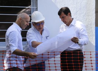 Iniciaron las obras en la red de gas en Luchetti