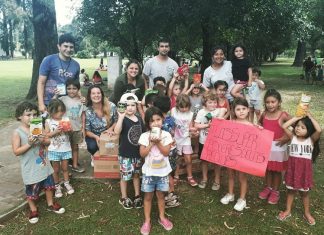 «La leche es una excusa para sacar a los pibes de la calle»