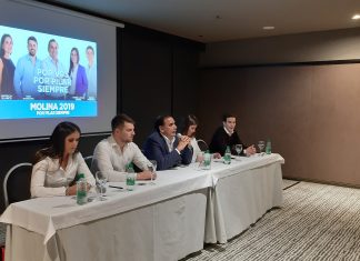 Molina y su equipo presentaron su Programa de Gobierno