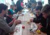Los jóvenes de Envión fabricaron sus propios skates en jornada recreativa