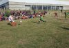 700 chicos se probaron en el polideportivo para ingresar a River