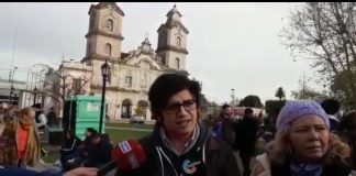 Marcha por la Vida Libre de Adicciones en la Plaza.