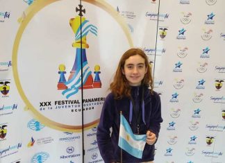Una pilarense es la subcampeona de ajedrez en los Panamericanos de Ecuador