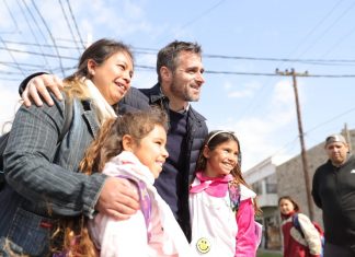 Achával: «Para las escuelas queremos libros y estufas»