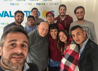 Achával junto a referentes de la cultura y el deporte