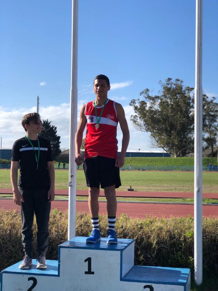Atletismo, Bruno Berthelot campeón Provincial U16