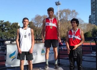 La Escuela Municipal de Atletismo se lució en el Cenard