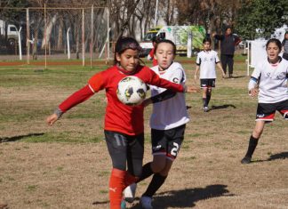 Se juega la «Copa Pilar» de fútbol femenino