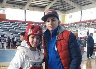 Gran actuación de la Escuela Municipal de Taekwondo en Uruguay