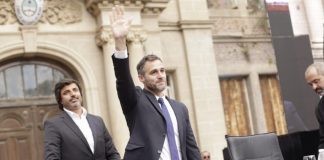 Federico Achával juró como intendente de Pilar.