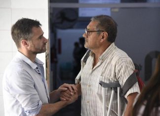 Achával: “Vamos a trabajar para poner la salud pública de pie» Achaval y Mirta Ortega Sanz en Salud