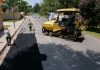 Caamaño: Avanzan los trabajos de mantenimiento Trabajos de mantenimiento y bacheo en calle caamaño
