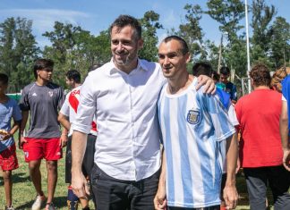 Programa para Atletas Con Discapacidad al «mundialito» de Río Negro Achával acompañó la práctica del Programa de Entrenamiento para Atletas con Discapacidad