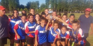Fútbol Femenino Muni Pilar, dueño del Relámpago y la copa del Tratado del Pilar.