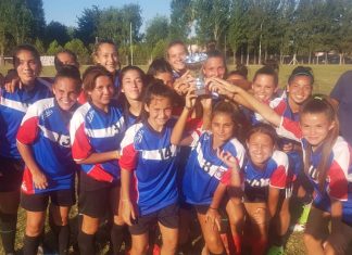 Fútbol Femenino Muni Pilar, dueño del Relámpago y la copa del Tratado del Pilar.