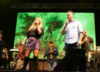 Karina hizo explotar la tercera noche de carnaval