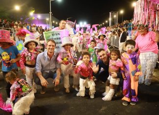 Achával tras el cierre de los Carnavales: «Pilar y este Polideportivo ahora son de todos».