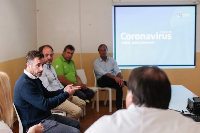 Achával: “Estamos trabajando intensamente para reforzar el sistema de salud de Pilar"