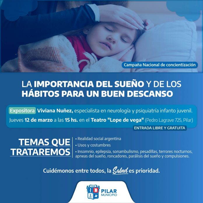 En la Semana del Sueño, charla gratuita sobre concientización en el Lope de Vega En la Semana del Sueño, charla gratuita sobre concientización en el Lope de Vega