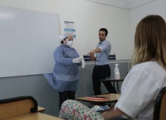 Coronavirus:Pilar cuenta con un Centro de entrenamiento y capacitación para personal de la salud