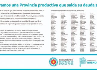 Achával apoyó a Kicillof en la renegociación de la deuda de la Provincia solicitada intendentes apoyo renegociacion de la deuda de la provincia