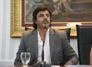 Maximiliano Voss: «Estamos todos concentrados en la pandemia» Maximiliano Voss Concejo Deliberante Pandemia