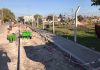 Obras de asfalto, veredas e iluminación en el barrio Agustoni obras en barrio Agustoni veredas