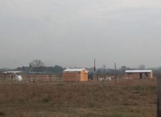 Villa Rosa: Comenzó la construcción en tierras usurpadas