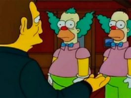 La explicación del parecido entre Homero y Krusty Homero y Krusty