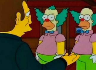 La explicación del parecido entre Homero y Krusty Homero y Krusty