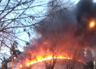 Incendio en la Sociedad de Fomento Monterrey Sur
