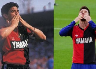 El emocionante homenaje de Messi a Maradona Messi Maradona 3