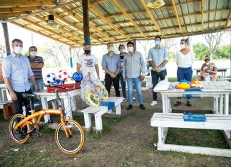 El subsecretario de Deportes provincial visitó predios deportivos pilarenses Visita de Lovera a San Alejo (3)