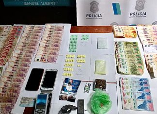 Cinco dealers fueron detenidos en Manuel Alberti cinco dealers