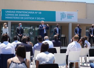 Achával, junto al Presidente y el Gobernador en Lomas de Zamora Gobernador