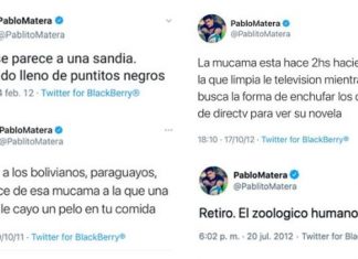 Las sanciones de la UAR ante los tuits racistas de jugadores de Los Pumas racistas matera