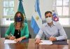 AYSA: firman convenio para obras de agua corriente en diversos barrios de Pilar Aysa Achaval Malena galmarini obras de agua corriente