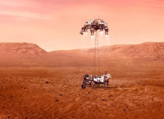 La NASA llegó al planeta Marte Perseverance marte