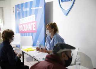Coronavirus en Pilar: 304 contagiados, 2 fallecidos y 1471 nuevos vacunados 304 contagiados