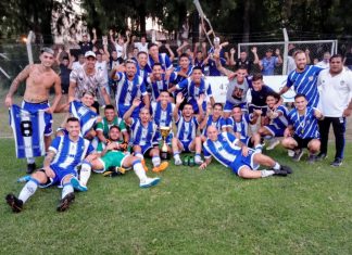 Metalúrgico campeón de la Copa Hugo Vivero metalúrgico campeón