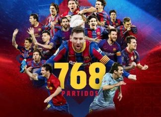 Messi, el jugador con más partidos en la historia del Barcelona récord